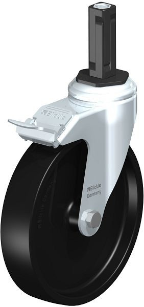 Blickle LKRA-POA 150G-11-FI-EV12 Apparate-Lenkrolle mit Expander & Feststeller, Polyamid, Schwarz, 849075