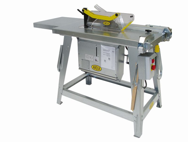 AVOLA Tischkreissäge TZH 350, mit Höhenverstellung und Sicherheitsschutzhaube, 30316