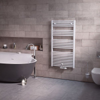 Produktbild von Ximax Badheizkörper Alpha-C 825 mm x 500 mm 384 Watt Mittenanschluss Weiß RAL 9003, 10171 Ximax Badheizkörper Alpha-C 825 mm x 500 mm 384 Watt Mittenanschluss Weiß RAL 9003, 10171