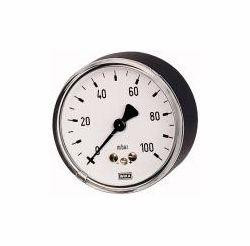 Wika Kapselfedermanometer, Anschluss hinten, Ø 63 = zentrisch, Ø 100 = exzentrisch, 102554