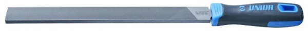 Unior Flachfeile mit Griff, Halbschlicht, 200 mm, 612995