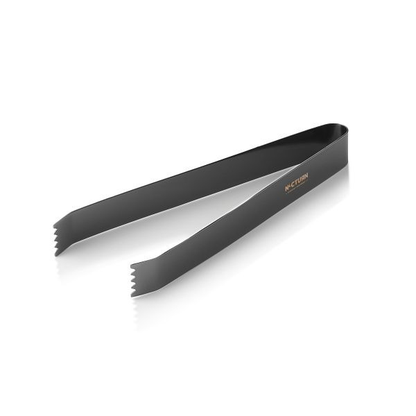 WAS Eiszange NOCTURN, 18 cm, gun metal, Chromnickelstahl 18/8, 8325020