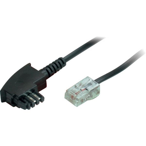 S-Conn TAE-F-Stecker auf RJ 45 Stecker, A-4, B-5, 10,0 m, 70002-10