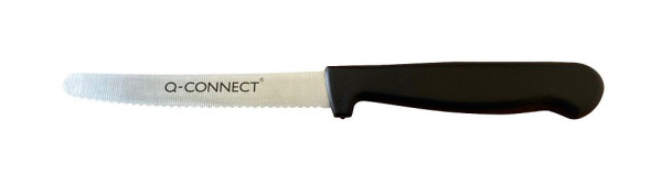 Q-Connect Frühstücksmesser 21cm, Klinge aus Edelstahl, KF03723, 5705831037236