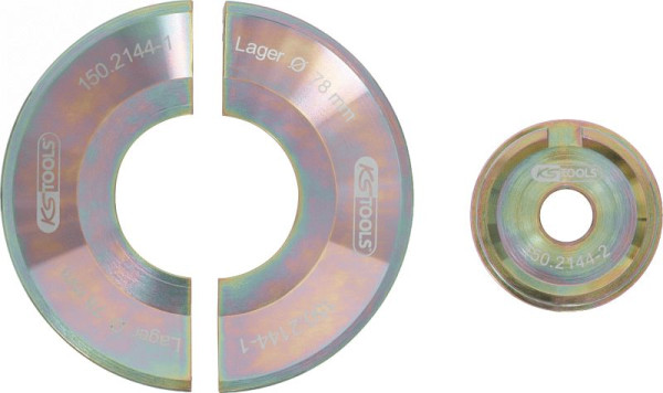 KS Tools Halbschalen-Satz, 3-teilig, Ford Focus/Volvo, Durchmesser 78mm, 150.2144