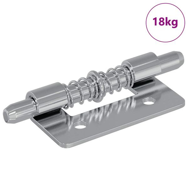 vidaXL Riegel 1800-teilig Silber 46 x 17 x 1,2 mm Stahl, 864617