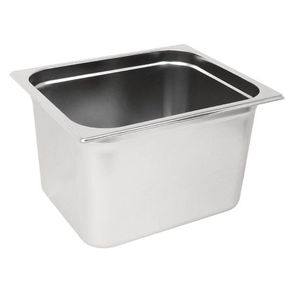Vogue GN-Behälter Edelstahl 200mm GN2/3, Gastronormgrößen für maximale Kapazität, GM315