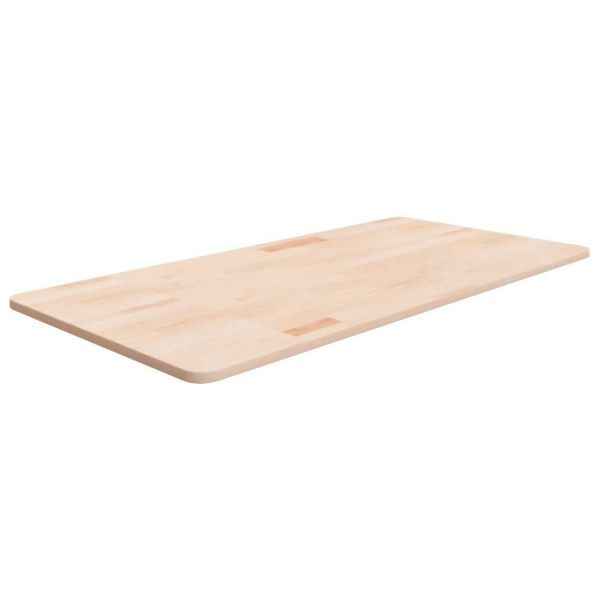 vidaXL Waschtischplatte 100x50x1,5 cm Massivholz Unbehandelt, 342925