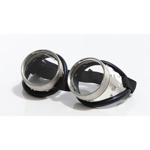 ELMAG Schweiß- /Schleifbrille farblos, splitterfrei, mit Gläser aus Verbundglas, schraubbar, 55395