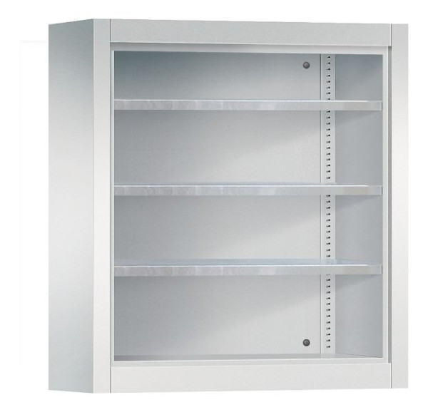 C+P Stahlregal mit Rückwand Serie 13, H830xB700xT300mm, Farbe: Lichtgrau, 134013-02 S10000