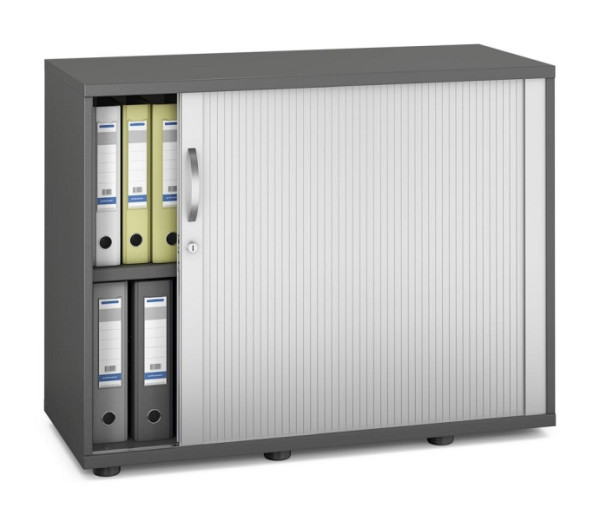 Deskin Rollladenschrank MULTI M pro, Anthrazit, 1000 x 420 x 780 mm, 333281