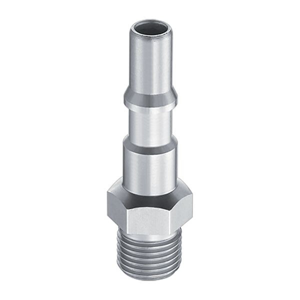 Prevost Stecknippel mit Außengewinde, AG BSPP= G 3/8, VE: 10 Stück, CRP 086152