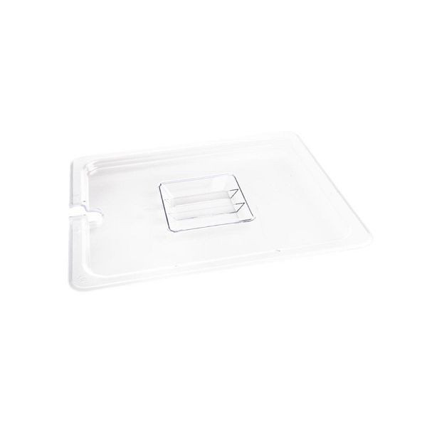 Vogue Polycarbonat Deckel mit Löffelaussparung GN1/2, U251