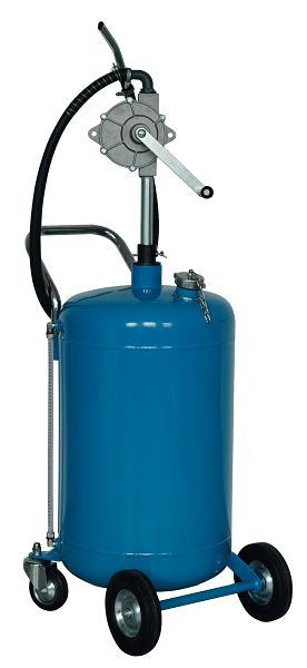 Rapid Mobiler Ölspender mit 80 Liter Behälterinhalt für die netzunabhängige Ölabgabe, inkl. Drehschieberpumpe, 22 115