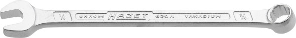 Hazet Ring-Maulschlüssel, Außen-Doppel-Sechskant Profil, 1/4 ", 600NA-1/4