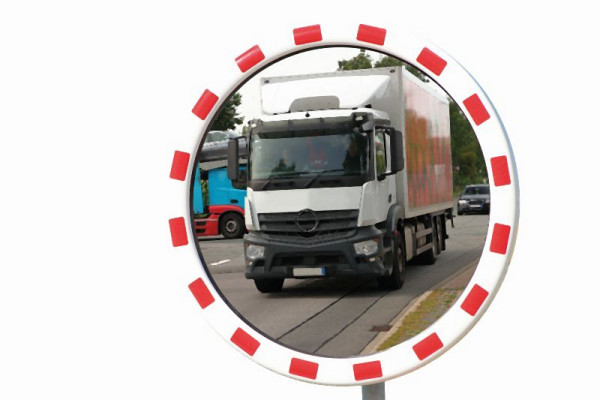 dancop Verkehrsspiegel Ø80, 5 Jahre Garantie, Inox, TM INOX 80