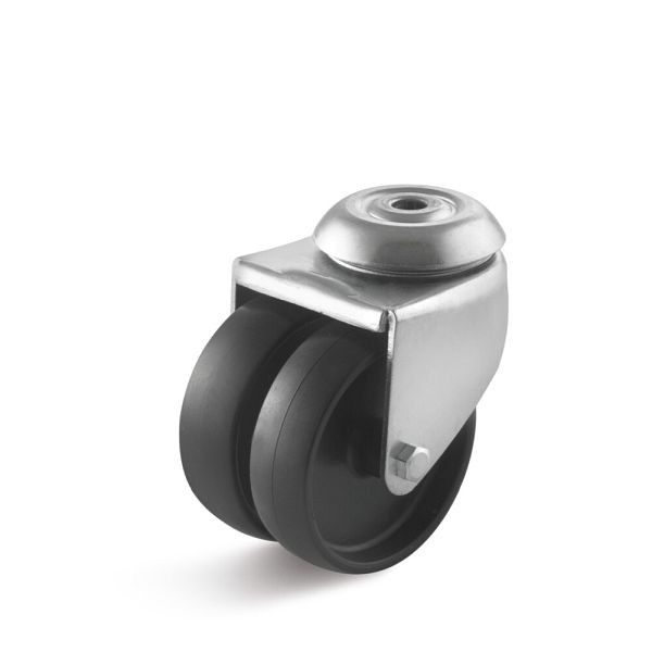 Torwegge Apparate-Rolle mit Rückenloch, L-AD-PAA-50, 0010940INF