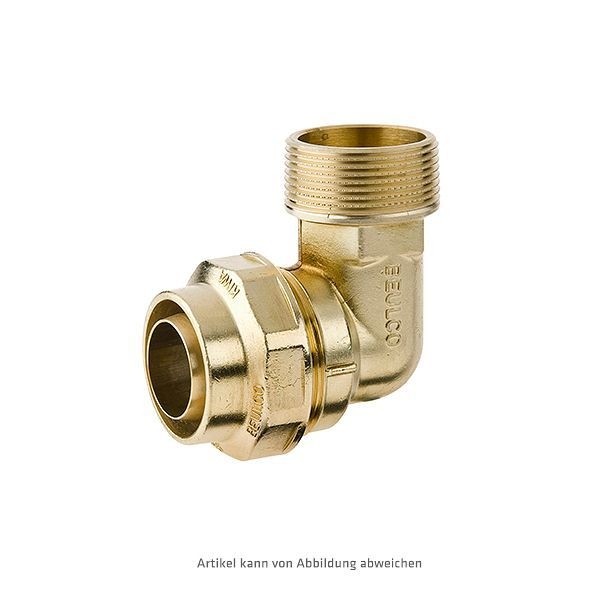 BEULCO Winkelstück 90Grad mit Außengewinde loses Stützrohr 11/4" 32x2,9/3mm, VE: 5 Stück, 119738