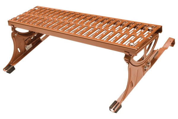 HYMER Trittflächenset nach Euro Norm DIN EN 516, RAL 8014 sepiabraun, Laufrost 800 x 250 mm, 008929