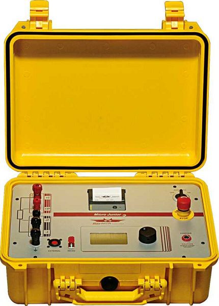 Gossen Metrawatt Mikro-Ohmmeter für mobilen Einsatz (Akku) inkl. Messkabelset 3 m (Krokodilklemmen), M681A