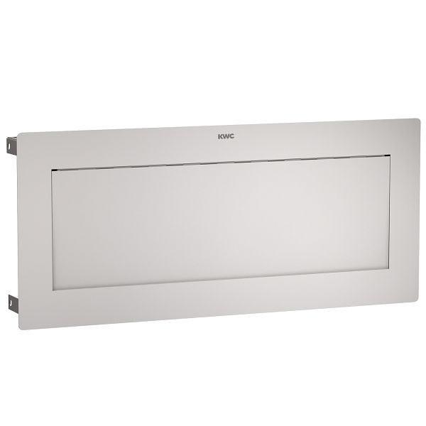 KWC Abfallabwurfklappe, Rodan, Edelstahl, 330x53x195 mm, Einbau von oben/vorn, 2000101211