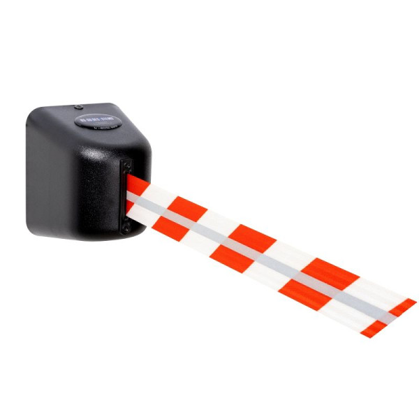 Stein HGS Wandgurtkassette 'P-Line Future Reflex' aus Kunststoff, Gurtlänge 5 m, reflektierendes Gurtband, rot/weiss, Reflektorstreifen, 5,0 m, 65871.0001