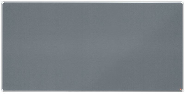 Nobo Premium Plus Filz-Notiztafel 120 x 240 cm, Farbe: Grau, 1915200