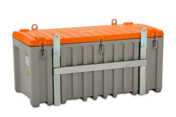 Cemo CEMbox 750 l, kranbar, grau/orange, 10338, 4052886328446
