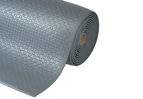 DENIOS Anti-Ermüdungsmatte BS 9 K, PVC, grau, Breite 91 cm, Meterware, 247763