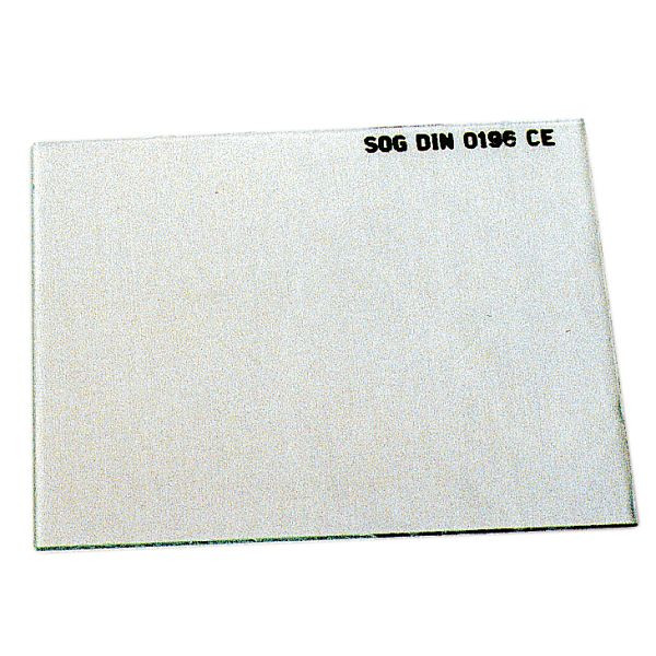 Schweißkraft Vorsatzglas klar 40 x 110 mm, VE: 10 Stück, 1601301
