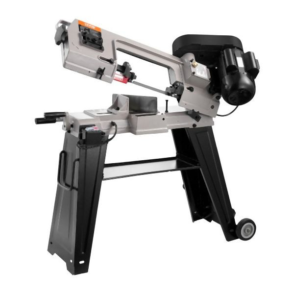 VEVOR Metallbandsäge mit Sockel, rechteckige Schnittkapazität 4 x 6 Zoll, Bügelsäge mit 550 W 220 V Motor, 0–45° Winkeleinstellung, BXSSJSSPDJBKHTKDKV2