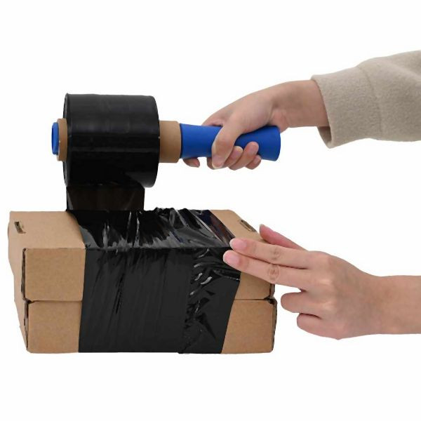 vidaXL Stretchfolien 10 Stück Schwarz 23 μm 10 cm x 300 m, 4104885