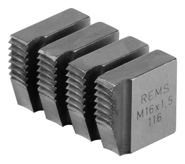 REMS Schneidbacken M 16 x 1,5, Satz RWS, Maße (LxBxH): 41 x 19 x 12 mm, 521302 RWS