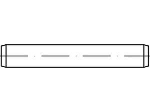 Zylinderstifte ISO 8734 Stahl 6 m6 x 30 -A VE=S (100 Stück)