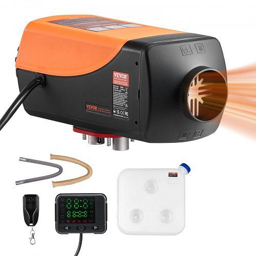 VEVOR Diesel-Luftheizung 8 kW, 12-24 V, Fernbedienung, digital, 10 L Tank, geräuscharm, für Wohnmobil Lkw Boot Anhänger, ZCJRQDC12V8K046TQ001V9