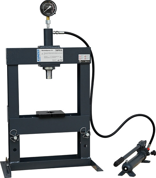 Kunzer Werkstattpresse 10 t Bankpresse (Tischmontage), 7WPR10