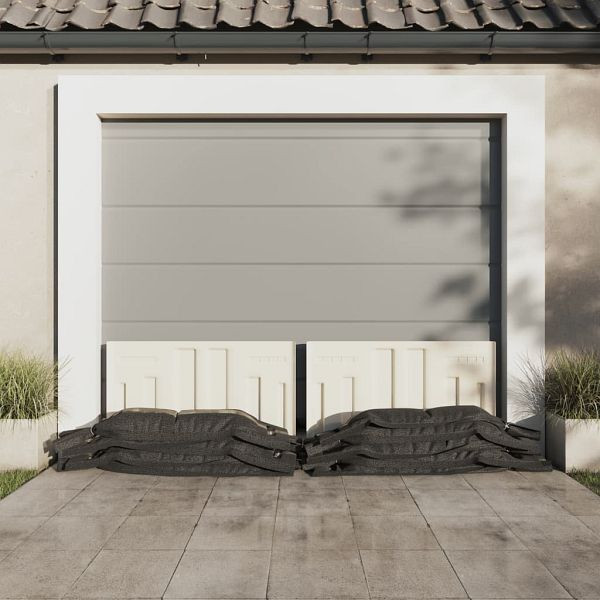 vidaXL Sandsäcke 100 Stück Dunkelgrün 103x25 cm HDPE, 154884