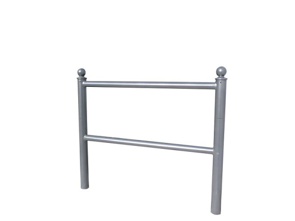 Schake Fahrradanlehnbügel mit Flach- oder Kugelkopf, mit Kugelkopf, zum Einbetonieren, feuerverzinkt, 422_61