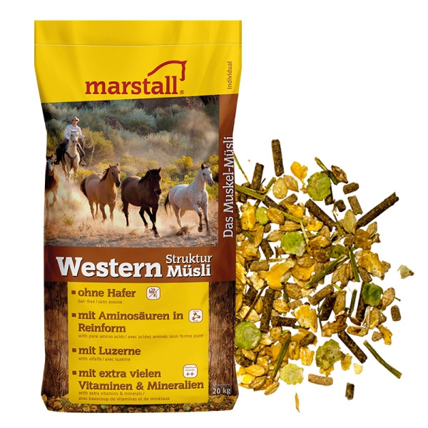 Marstall Western Struktur Müsli 20 kg, 50060003