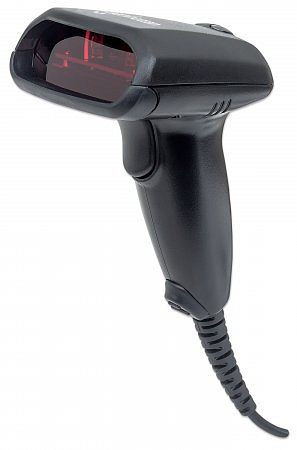 MANHATTAN Laser-Barcodescanner, 300 mm Scanreichweite, USB, Gehäusevariante "Standard", 177665