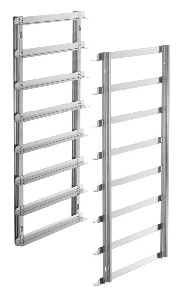 Bartscher Auflageschienen 6040 SST2-10110, für Kombidämpfer 10 x 1/1 GN, VE: 1 Paar, 117153