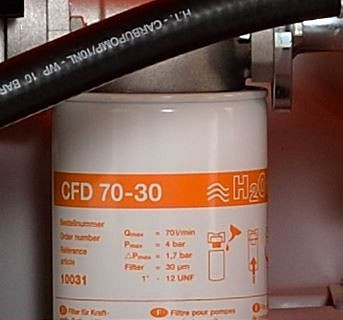 Cemo Filter mit Wasserabscheider für DT-Mobil Easy 470 l und 620 l, 11967