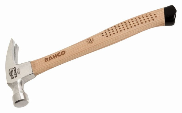 Bahco Klauenhammer mit Hickory-Holzgriff, Kopf 454 g mit gerader Klaue, 427S-16