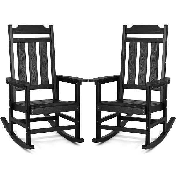 VEVOR 2x Schaukelstuhl Schaukelsessel Relaxsessel Akzentstuhl Relaxstuhl 181,6kg, HWYYSLKSL2JZ9SR3QV0