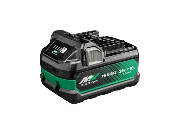 HiKOKI 18V/36V Multi Volt, 18Volt, 5, 0 Ah / 36Volt 2, 5Ah Slide Akku, BSL36A18X Multi Volt, 380082