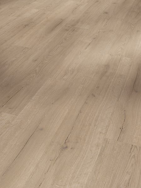 Parador Designboden Vinyl Basic 2.0 Eiche Infinity grau Landhausdiele Lebhafte Struktur, VE: 16 Stück, 1730800