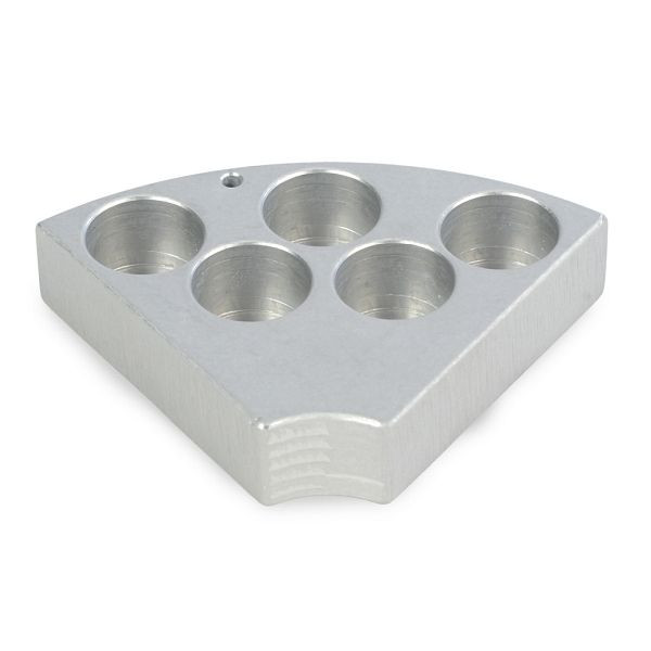 OHAUS Sektionalblock 21 mm Phiolen, Zubehör für Labor-Heizrührer, 30500575