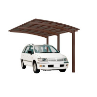 Produktbild von Ximax Aluminium Carport Portoforte Typ 110 Standard Mattbraun, 79005 Ximax Aluminium Carport Portoforte Typ 110 Standard Mattbraun, 79005