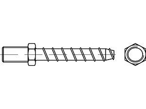 ART 88903 MULTI-MONTI MMSplus-Stahl 7,5 x 120 M 8 SW 10 galvanisch verzinkt VE=S (50 Stück)
