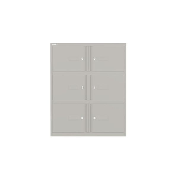 Bisley Essentials Office Locker, Höhe 1000-1024 x Breite 800 x Tiefe 470 mm, 667 york, YELD0810667